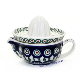 Wyciskacz do owoców z dzbankiem dek. 54X Pawie Oko